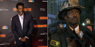 Eamonn Walker (Daniel Boczarski/Getty Images); screenshot from Chicago Fire